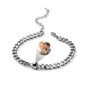 Personalized Vintage Photo Projection Charm