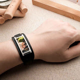 Any Photos - Personalized Photo Leather Bracelet