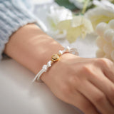 Weave Style Colorful Custom Projection Photo Charm - Personalized Projection Photo Bracelet