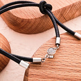 Personalized Adjustable Leather Photo Projection Charm