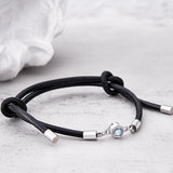 Personalized Adjustable Leather Photo Projection Charm