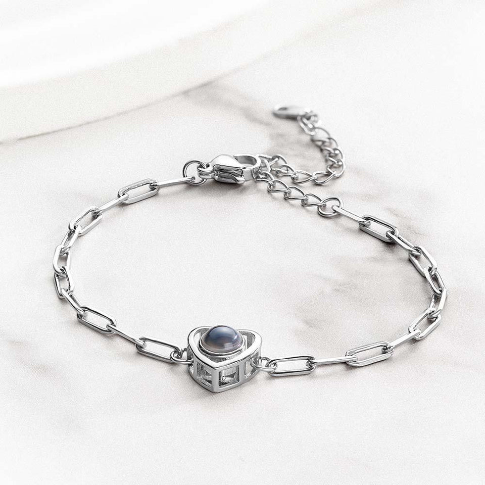 Personalized Photo Projection Charm