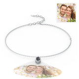 Personalized Minimalist Photo Projection Charm
