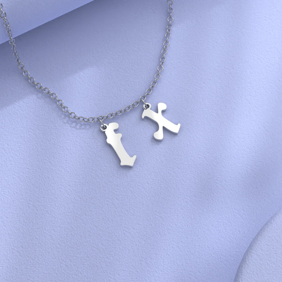 Any Letter - Personalized Initial Necklace