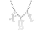 Any Letter - Personalized Initial Necklace