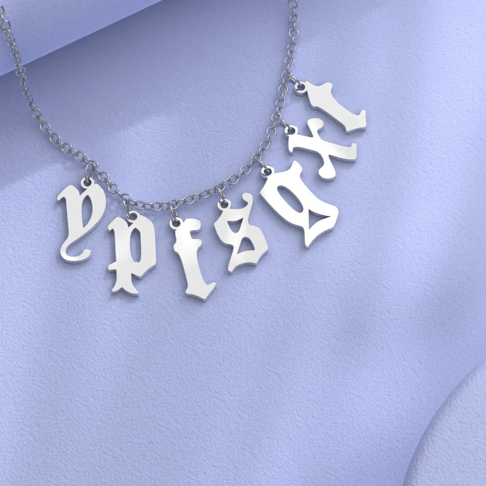 Any Letter - Personalized Initial Necklace