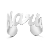 Unique Name - Personalized Name Wide Bracelet