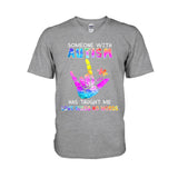 L'amour n'a pas besoin de mots - T-shirt et sweat à capuche de sensibilisation à l'autisme 1221