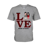 Love Couple - Personalized T-shirt and Hoodie