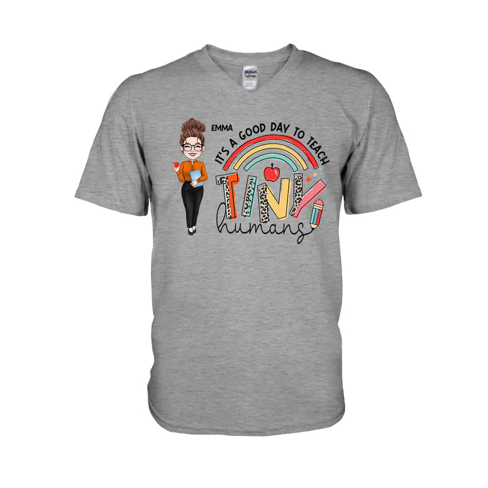 It's A Good Day To Teach - Personalized Teacher T-shirt and Hoodie