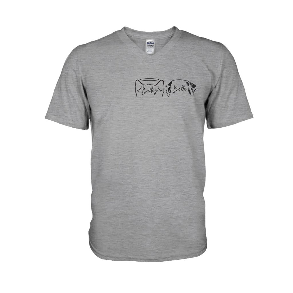 Dog Mom - Personalized Dog T-shirt and Hoodie