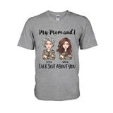 Mother And Daughter - Personalized Mother's Day Mother T-shirt and Hoodie