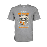 Laissez-moi tranquille ! – T-shirt et sweat à capuche de sensibilisation à la sclérose en plaques 092021