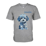 Adorable Shih Tzu - Personalized Dog T-shirt And Hoodie