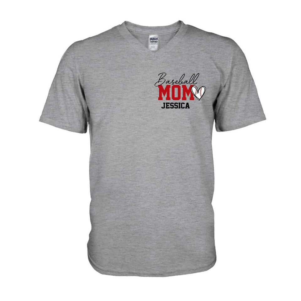 Mom Of Ballers - Personalized Mother T-shirt And Hoodie
