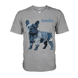 Adorable Bulldog - Personalized French Bulldog T-shirt And Hoodie