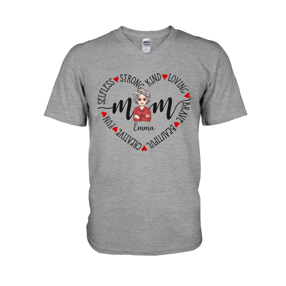 Mom - Personalized Mother's Day Mother T-shirt and Hoodie