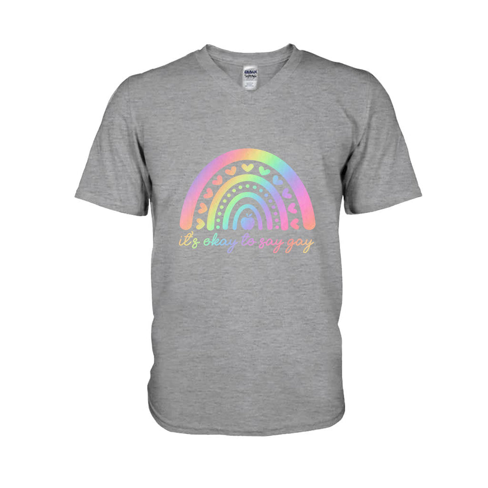 It's Okay To Say - Teacher T-shirt and Hoodie