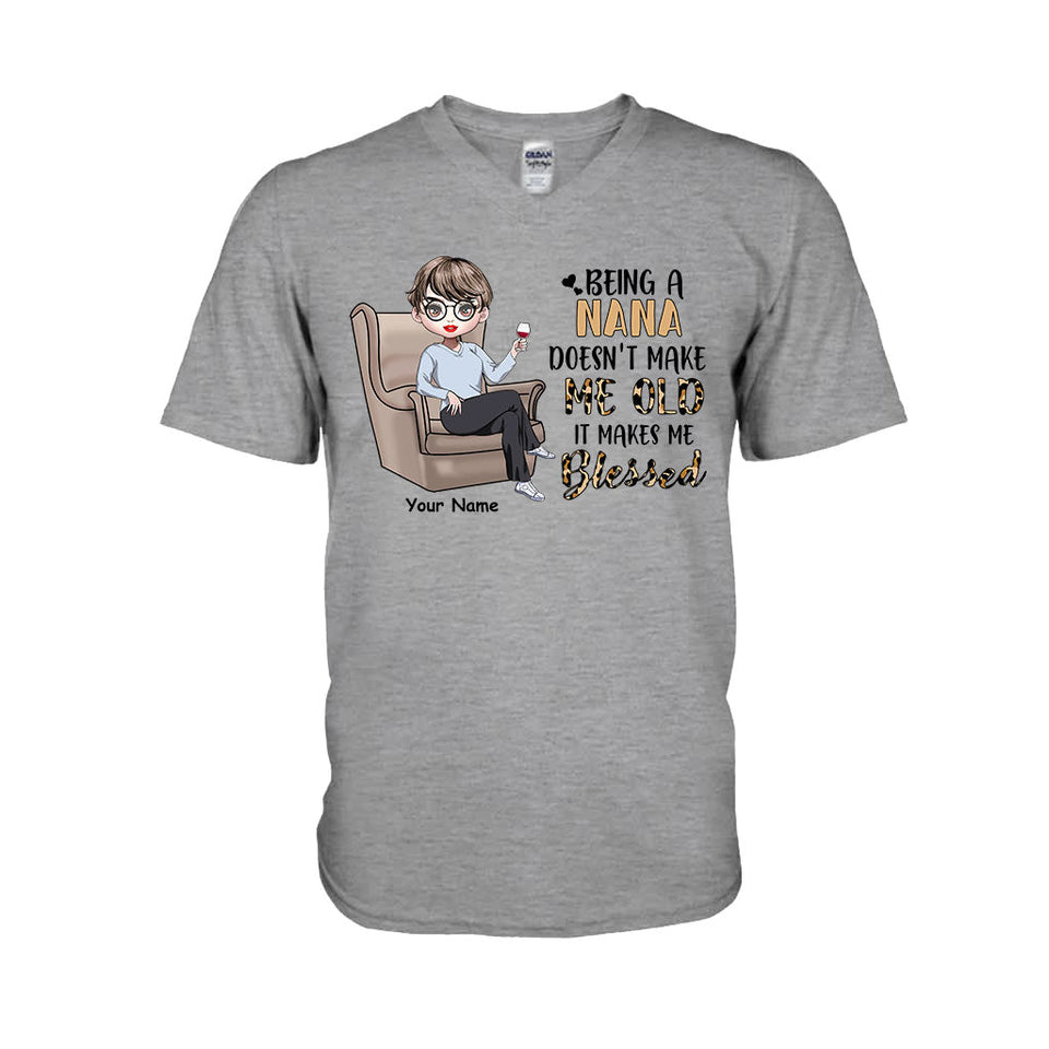 Being A Grandma Doesn't Make Me Old - Personalized Mother's Day T-shirt and Hoodie