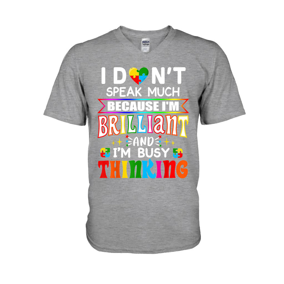 T-shirt et sweat à capuche « Je suis brillant » pour la sensibilisation à l'autisme 112021