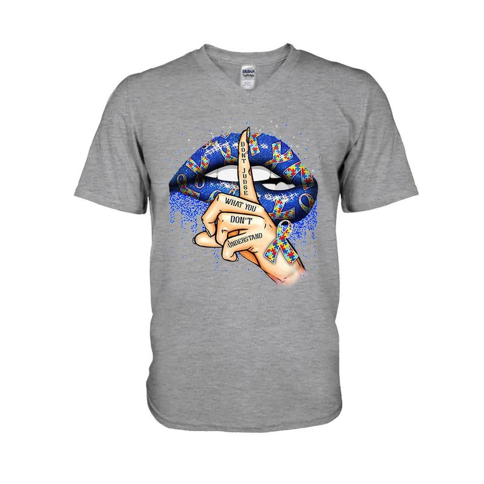 Ne jugez pas ce que vous ne comprenez pas - T-shirt et sweat à capuche de sensibilisation à l'autisme 112021