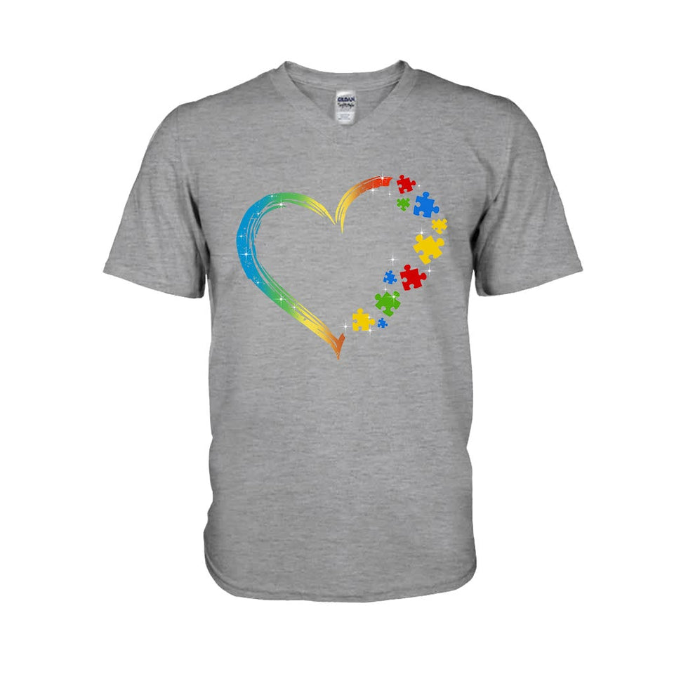 Sensibilisation à l'autisme - T-shirt et sweat à capuche personnalisés 1121