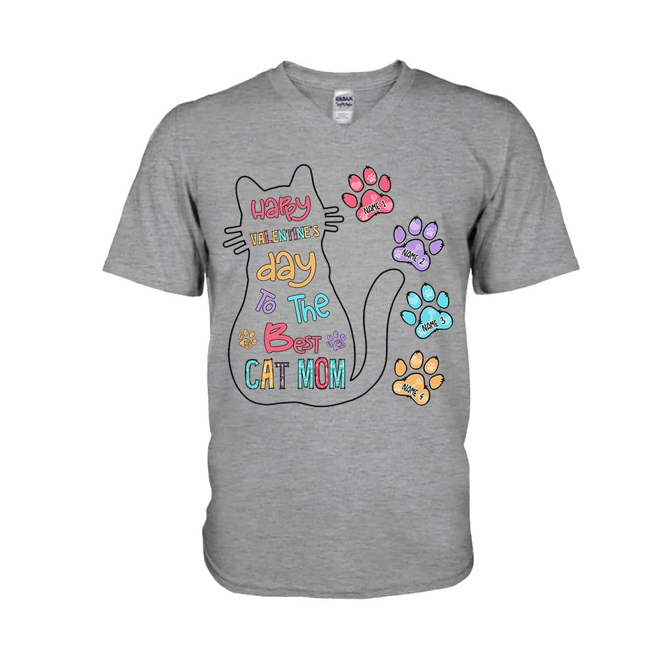 Cat Mom Life Is Better With Cats - Personalized Cat T-shirt and Hoodie