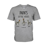 Little Asses - Gift for dad, grandpa, mom, uncle, aunt, grandma - Personalized T-shirt And Hoodie
