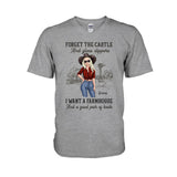 I Want A Farmhouse And A Good Pair Of Boots - Personalized Horse T-shirt and Hoodie