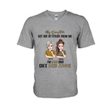 My Daughter Got Her Attitude From Me - Personalized Mother's Day Mother T-shirt and Hoodie
