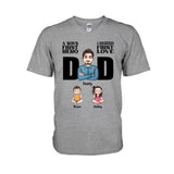 A Sons First Hero A Daughters First Love - Personalized Father T-shirt and Hoodie