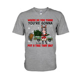 I'll Show You - Personalized Christmas Couple T-shirt and Hoodie