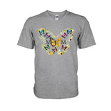 Mom Butterfly - Personalized Mother T-shirt and Hoodie