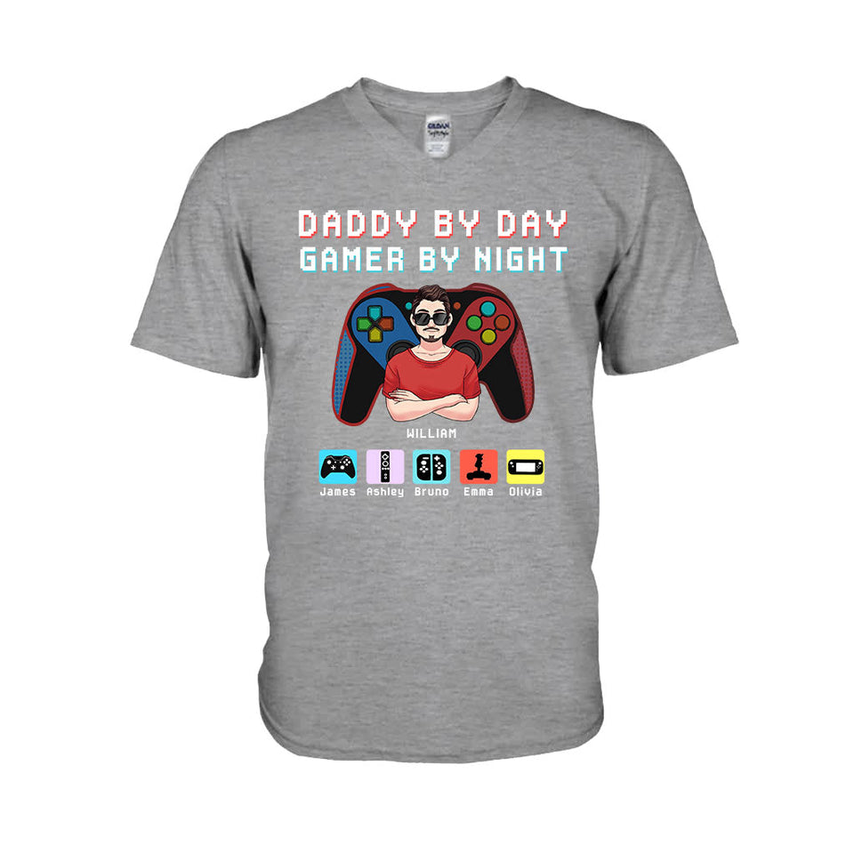 Dad’s Spot Don’t Get Too Comfortable For Gamer Dad - Personalized Video Game T-shirt and Hoodie