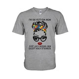Je suis une maman d'enfant autiste - T-shirt et sweat à capuche de sensibilisation à l'autisme 062021