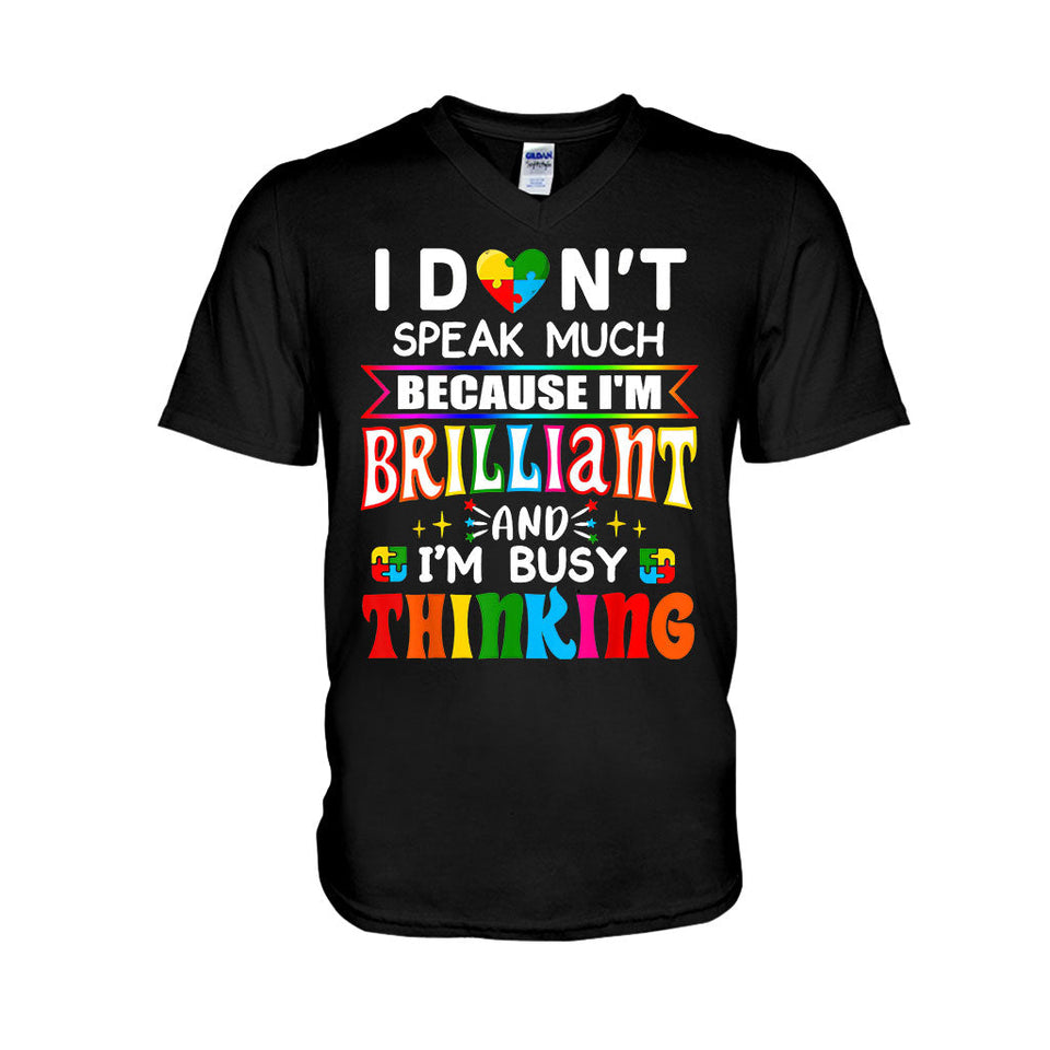 T-shirt et sweat à capuche « Je suis brillant » pour la sensibilisation à l'autisme 112021