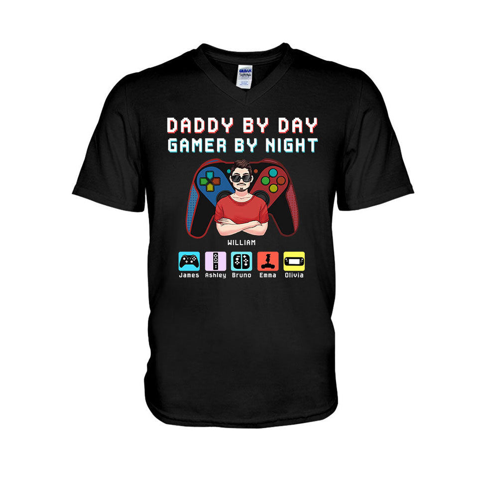Dad’s Spot Don’t Get Too Comfortable For Gamer Dad - Personalized Video Game T-shirt and Hoodie