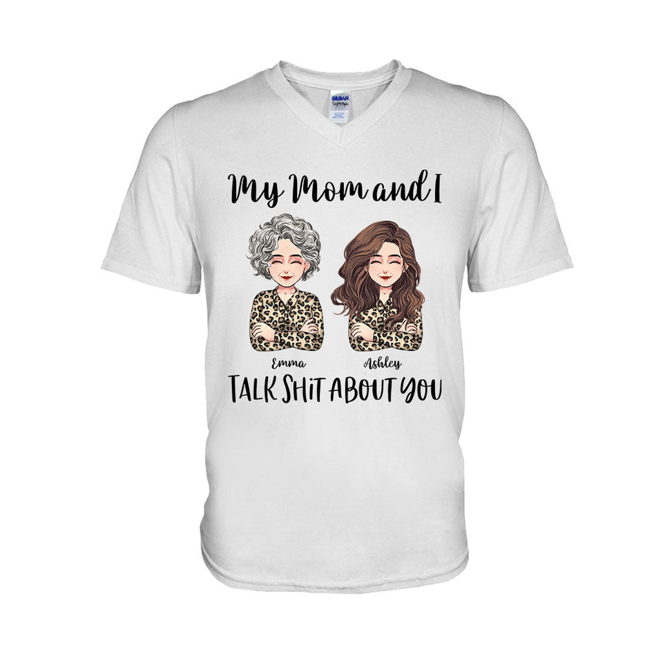 Mother And Daughter - Personalized Mother's Day Mother T-shirt and Hoodie
