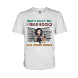 This Is My Reading Blanket - Personalized Book T-shirt and Hoodie