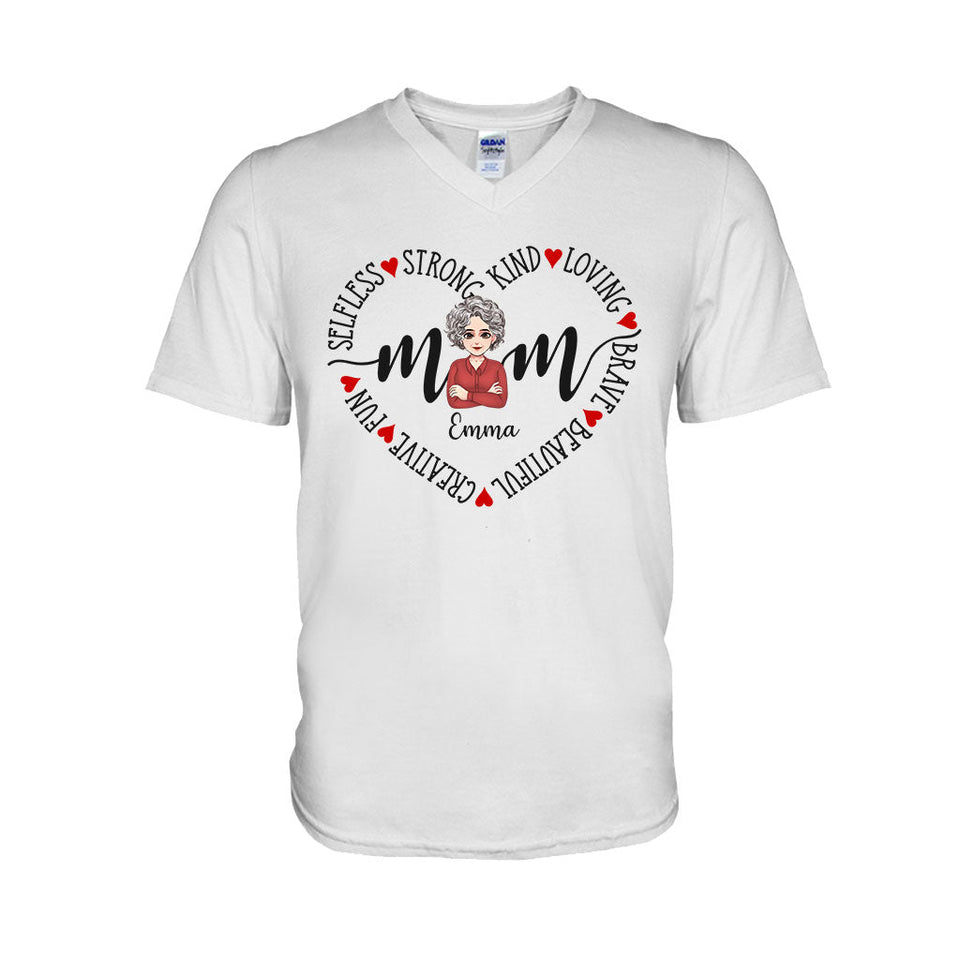 Mom - Personalized Mother's Day Mother T-shirt and Hoodie
