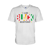 I Am Black History - Personalized African American T-shirt And Hoodie