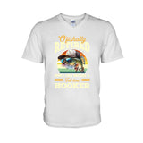 O'fishally Retired - Personalized Fishing T-shirt and Hoodie