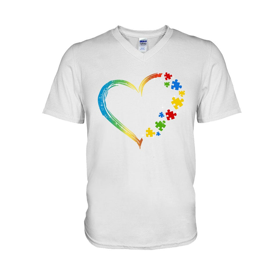Sensibilisation à l'autisme - T-shirt et sweat à capuche personnalisés 1121