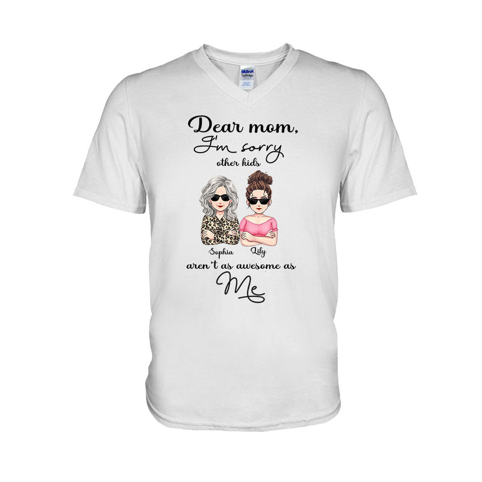 Dear Mom - Personalized Mother T-shirt And Hoodie