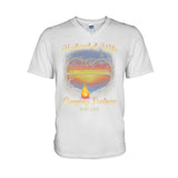 Husband And Wife Camping Partners For Life - T-shirt and Hoodie 1121