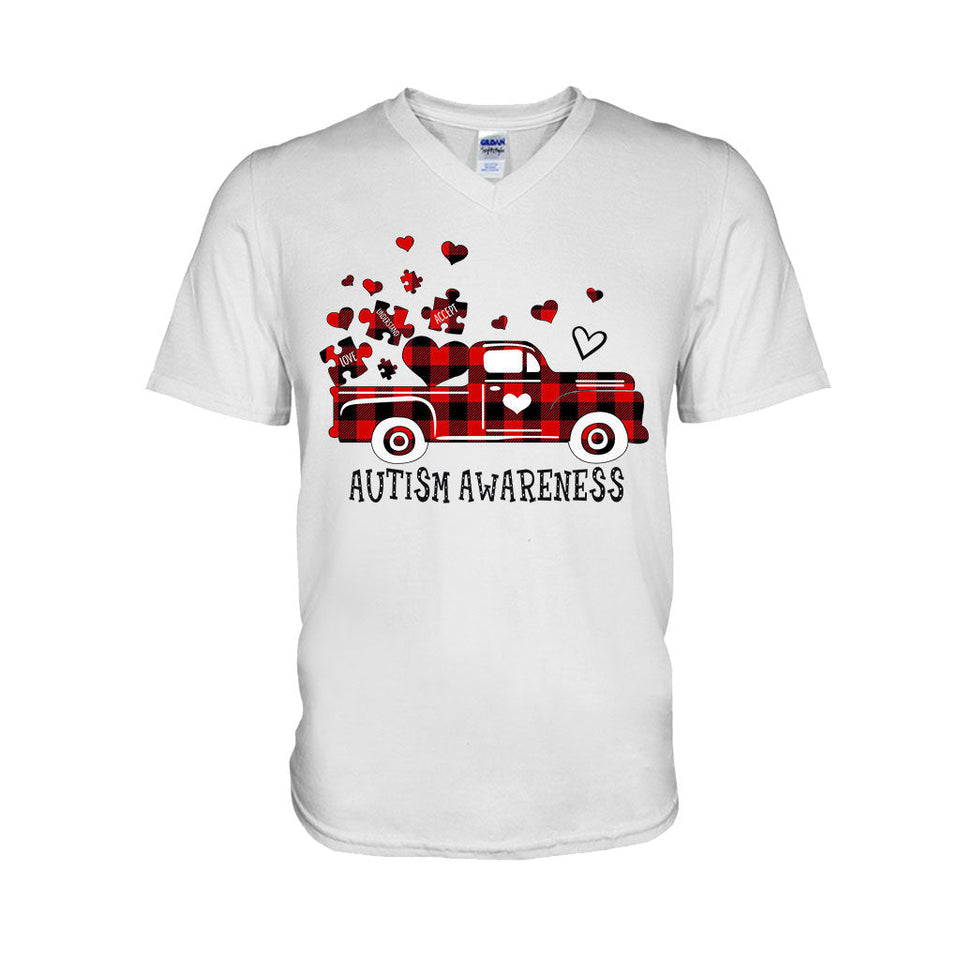 Accept Understand Love - Autism Awareness T-shirt and Hoodie 112021