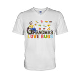 Grandma's Love Bugs - Personalized Mother's Day Grandma T-shirt and Hoodie