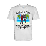 Husband And Wife - Personalized Couple T-shirt and Hoodie
