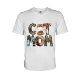 Cat Mom - Personalized Mother's Day Father's Day T-shirt and Hoodie