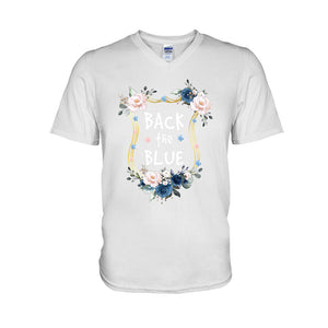 Floral Police Badge - Police Officer T-shirt And Hoodie 062021